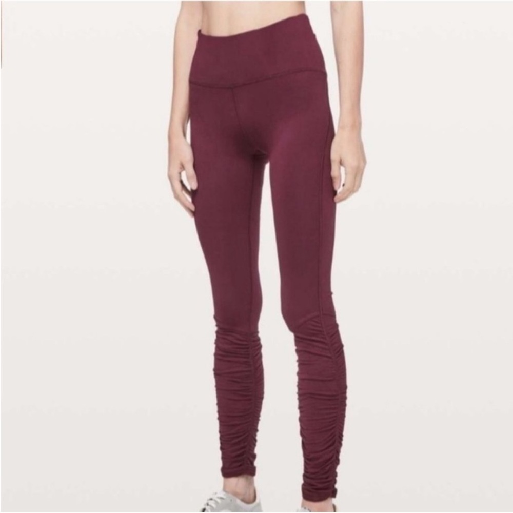 Lululemon Ready to Rulu Ruched Leggings